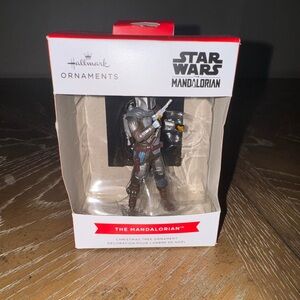 Star Wars The Mandalorian - Mando -Hallmark Christmas Ornament -‎ BRAND NEW